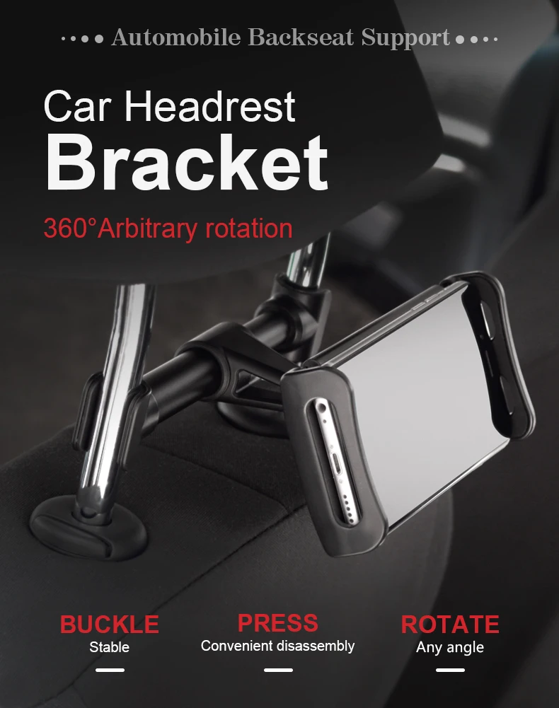 Headrest Phone & Tablet Holder